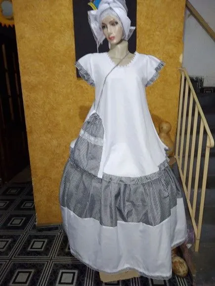 Roupa Preta-velha - artesanato de Ateliê Ofatemi