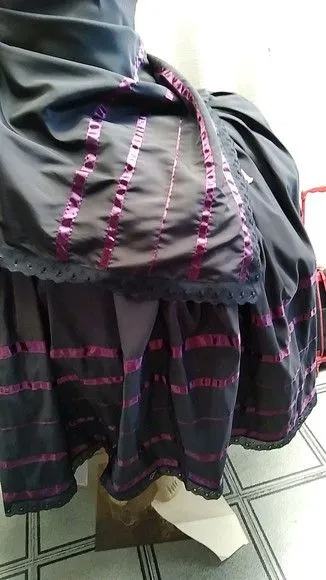 Baiana preta com roxo - foto 2