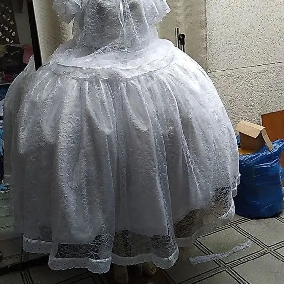 Baiana branca renda - foto 2