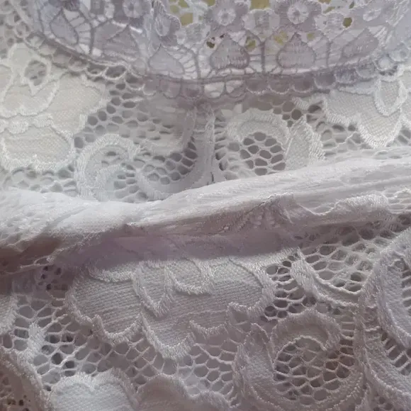Baiana Branca Completa de Renda - foto 5