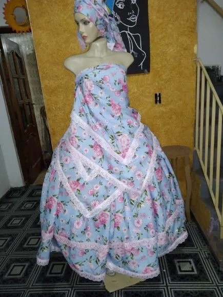 Baiana Floral - artesanato de Ateliê Ofatemi