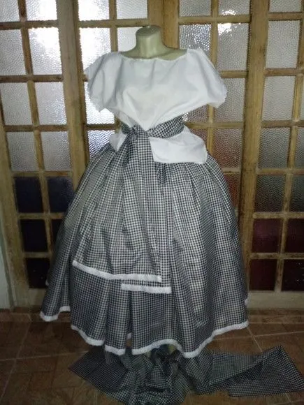 Roupa preta velha completa - foto 3