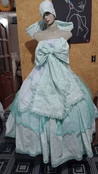 Roupa Iemanja - artesanato de Ateliê Ofatemi
