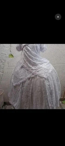 Baiana Branca Completa de Renda - artesanato de Ateliê Ofatemi
