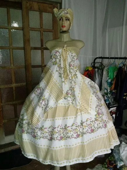 Baiana estampada - artesanato de Ateliê Ofatemi